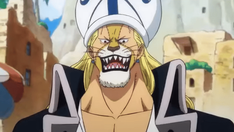 Catarina Devon dalam wujud Absalom. (Dok. Toei Animation/One Piece)