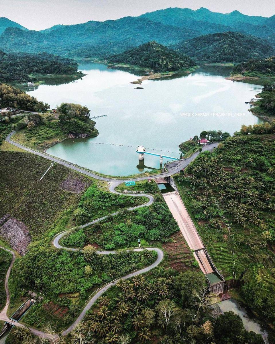 potret Waduk Sermo, Kulon Progo (instagram.com/prasetio_aries)