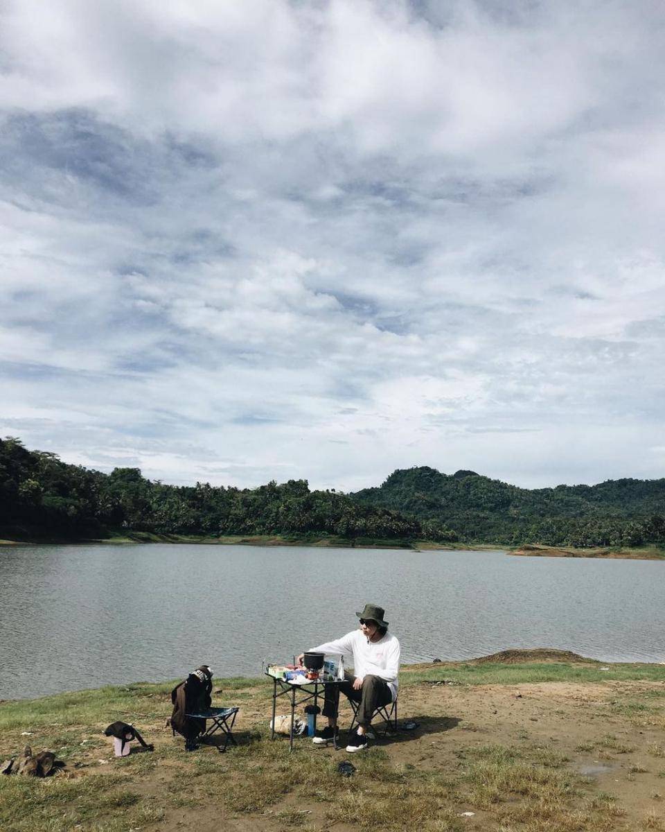 potret Waduk Sermo, Kulon Progo (instagram.com/ivalarwi)