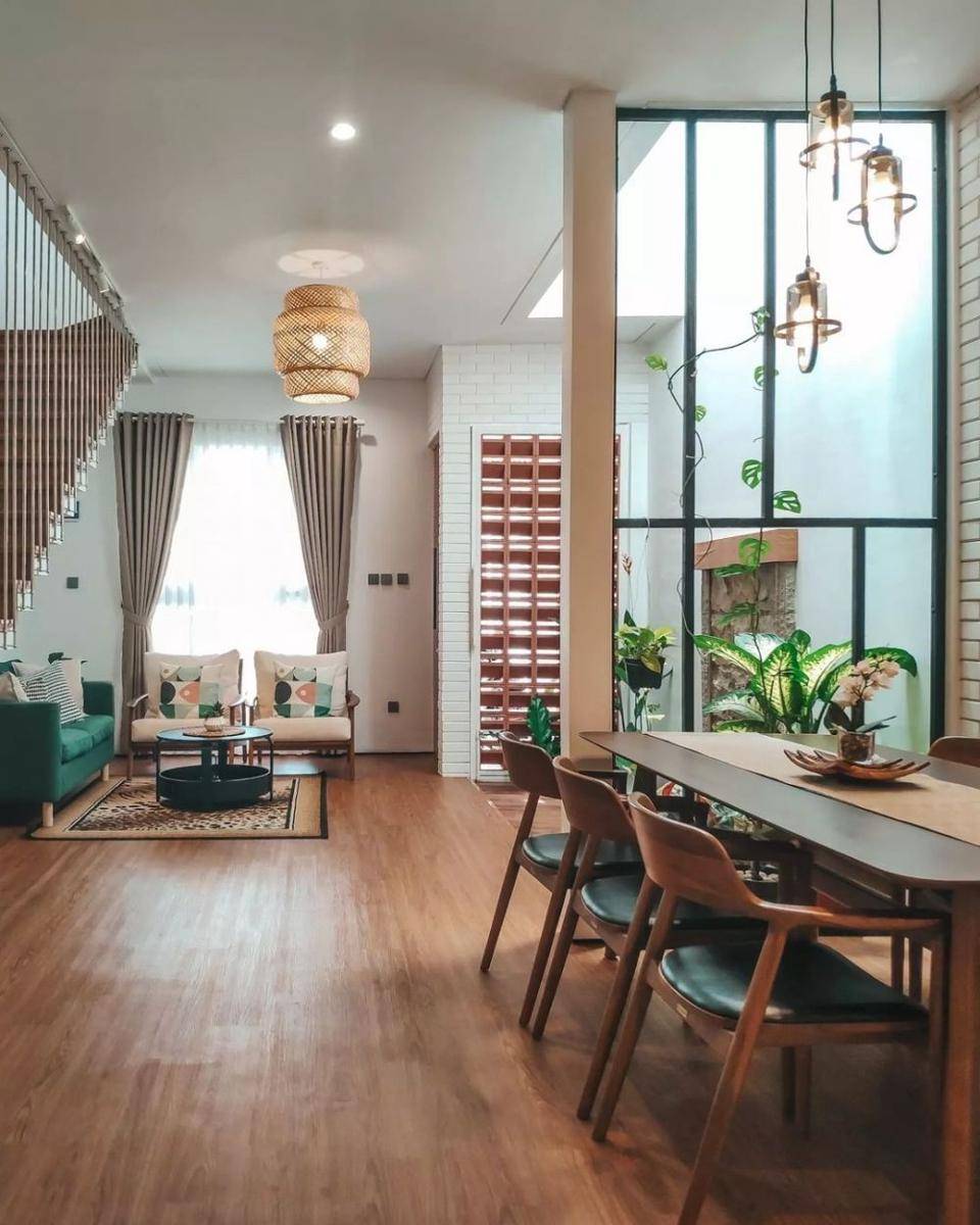 Desain Rumah Mungil tanpa Sekat (instagram.com/rumaalima)