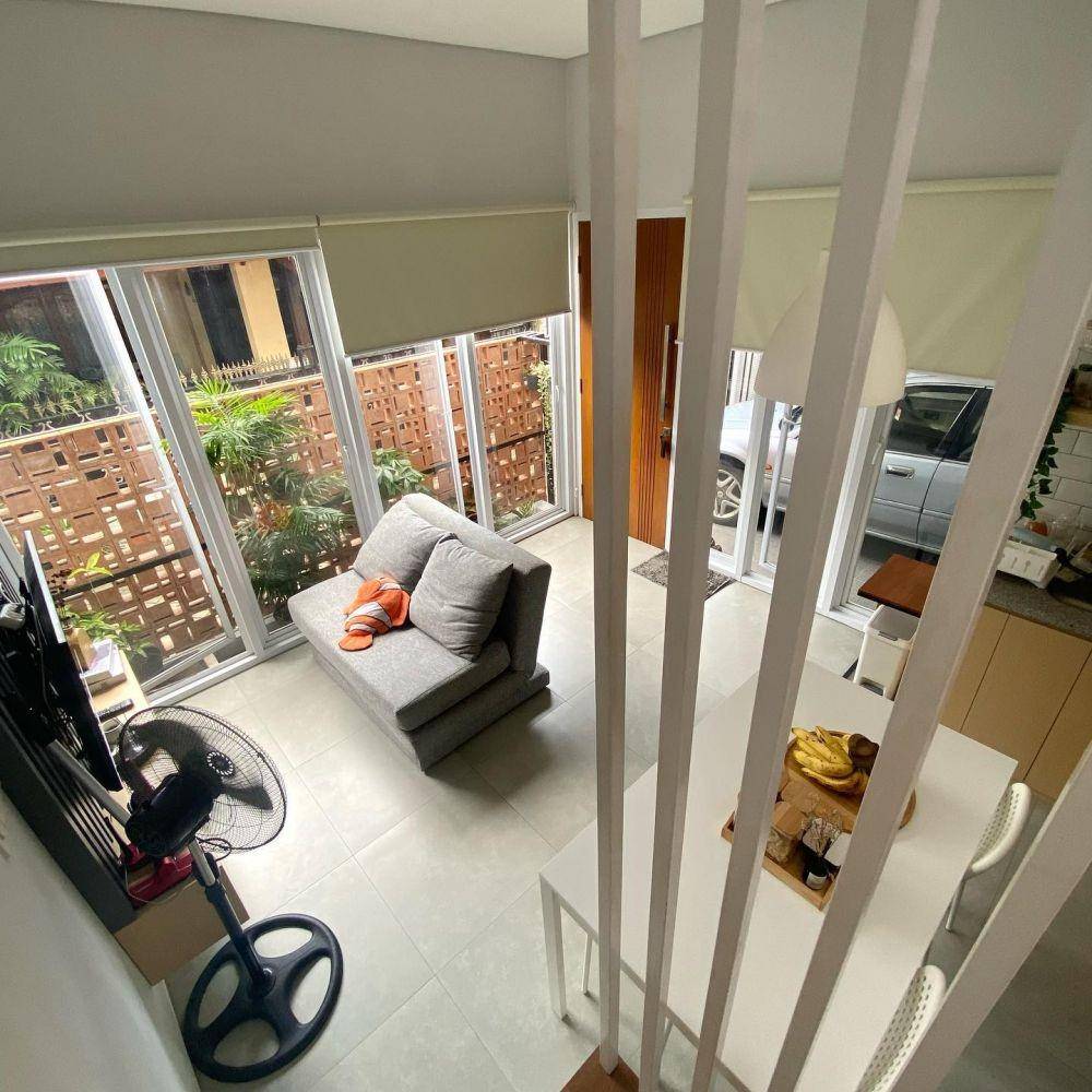 Desain Rumah Mungil tanpa Sekat (instagram.com/rumahnumma)