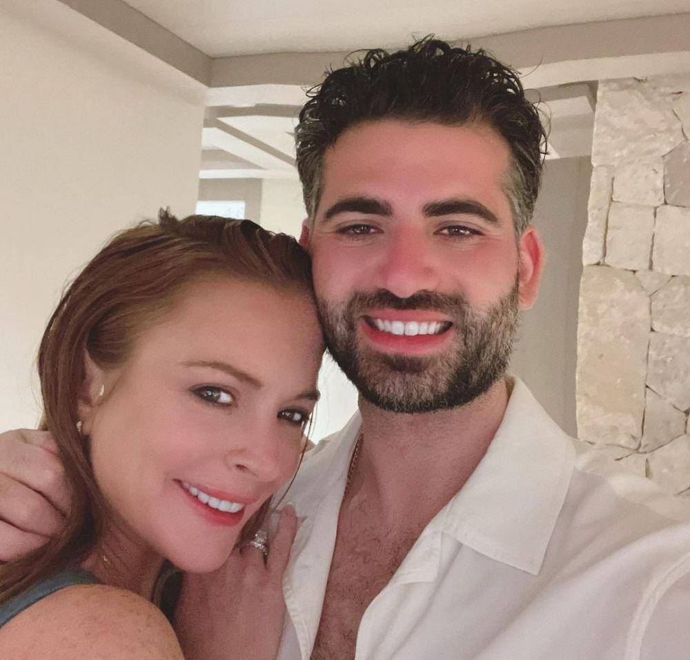Lindsay Lohan dan Bader Shammas (instagram.com/lindsaylohan)