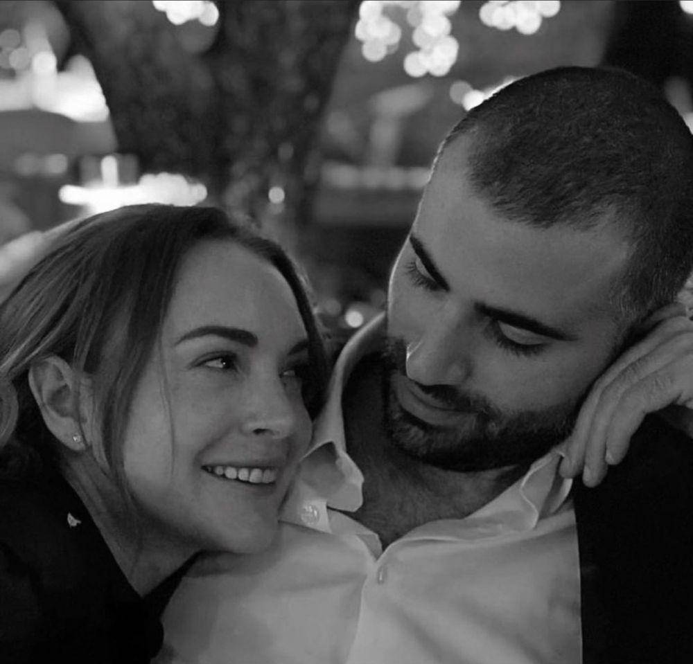 Lindsay Lohan dan Bader Shammas (instagram.com/lindsaylohan)