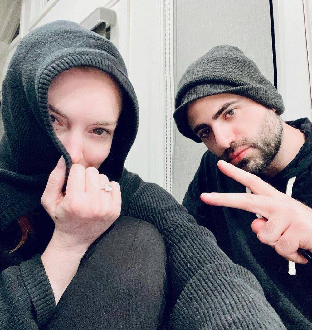 Lindsay Lohan dan Bader Shammas (instagram.com/lindsaylohan)