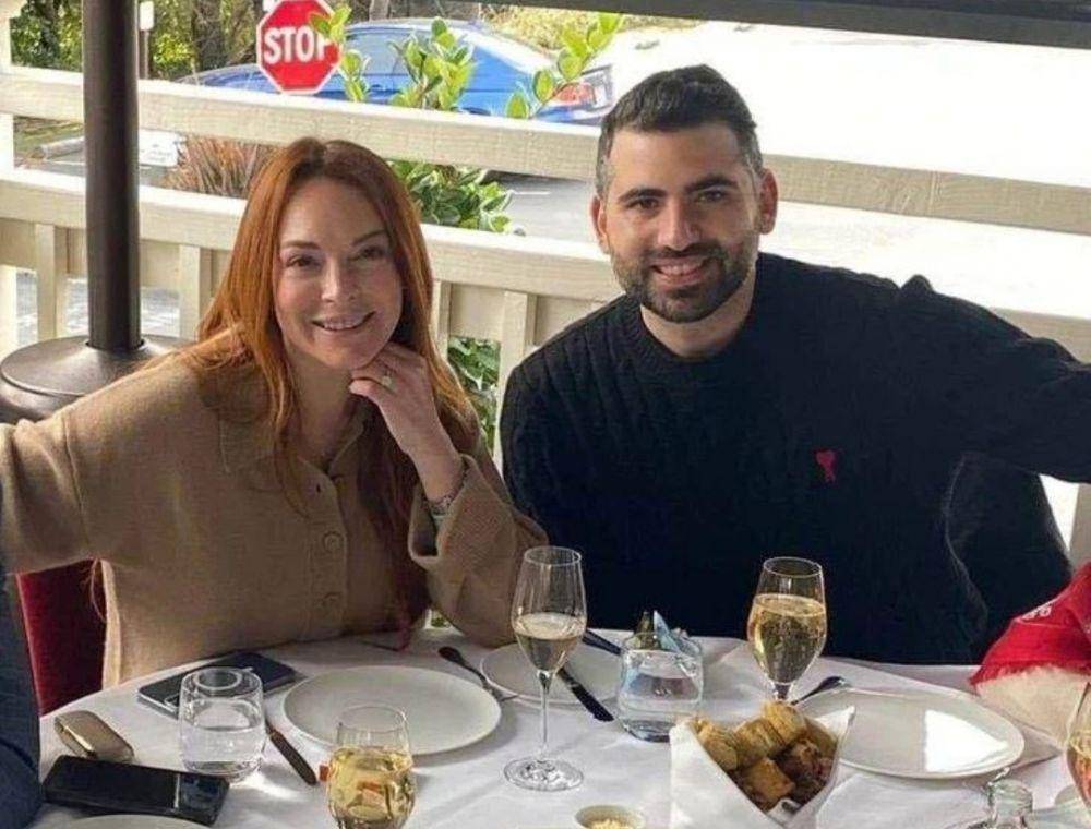 Lindsay Lohan dan Bader Shammas (instagram.com/lindsaylohan)