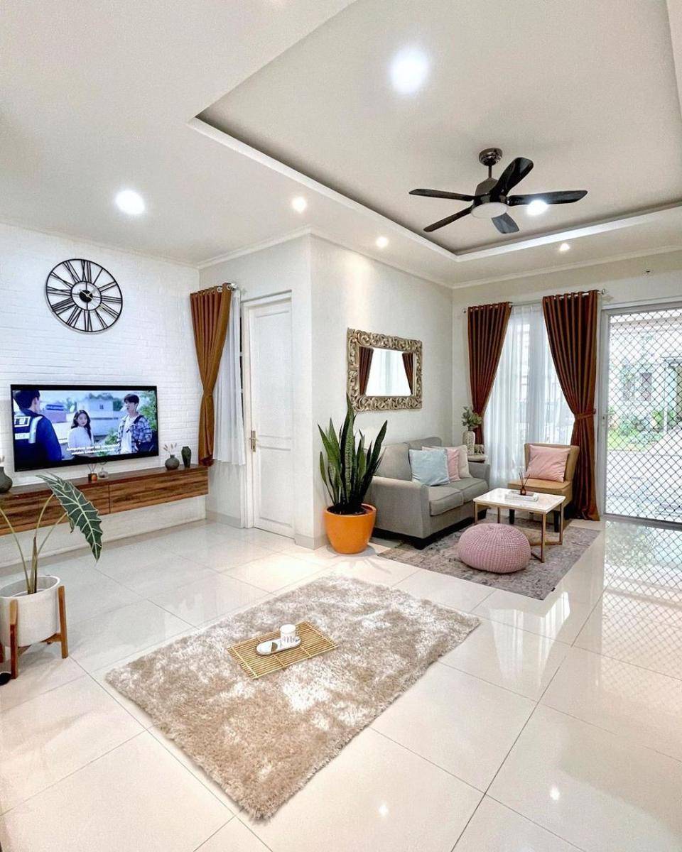 Desain Rumah Mungil tanpa Sekat (instagram.com/teni_feriyanto)