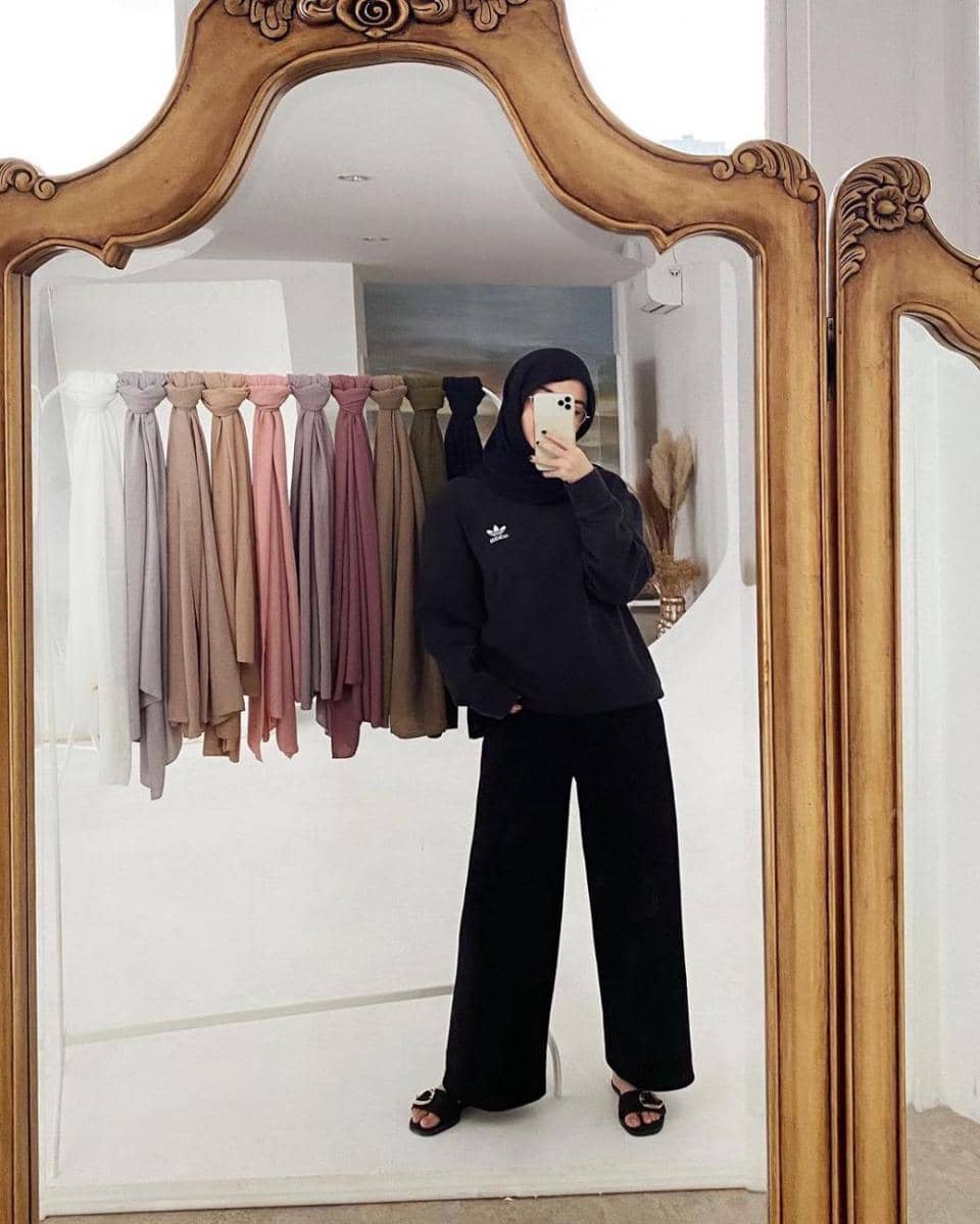 inspirasi outfit cewek mamba ala sashfir (instagram.com/sashfir)