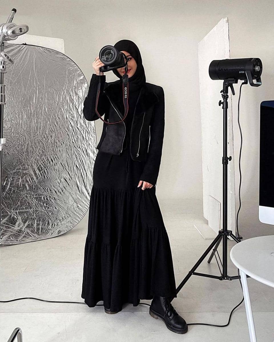 inspirasi outfit cewek mamba ala sashfir (instagram.com/sashfir)