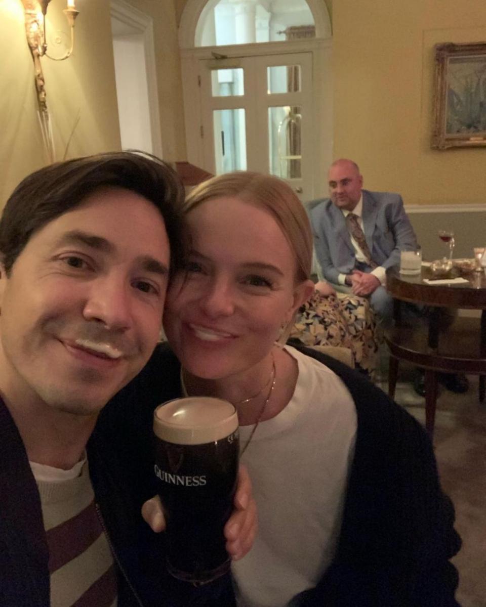 Justin Long, Kate Bosworth (instagram.com/justinlong)
