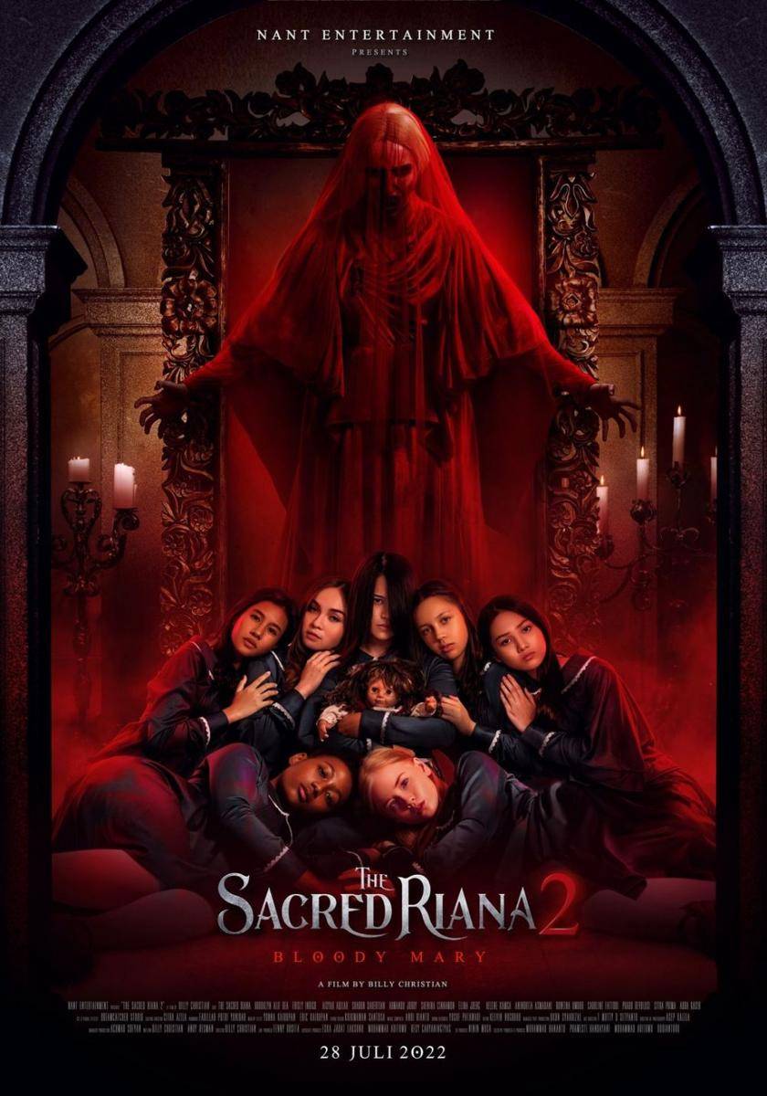 poster resmi film The Sacred Riana 2: Bloody Mary (instagram.com/nantentertainment)