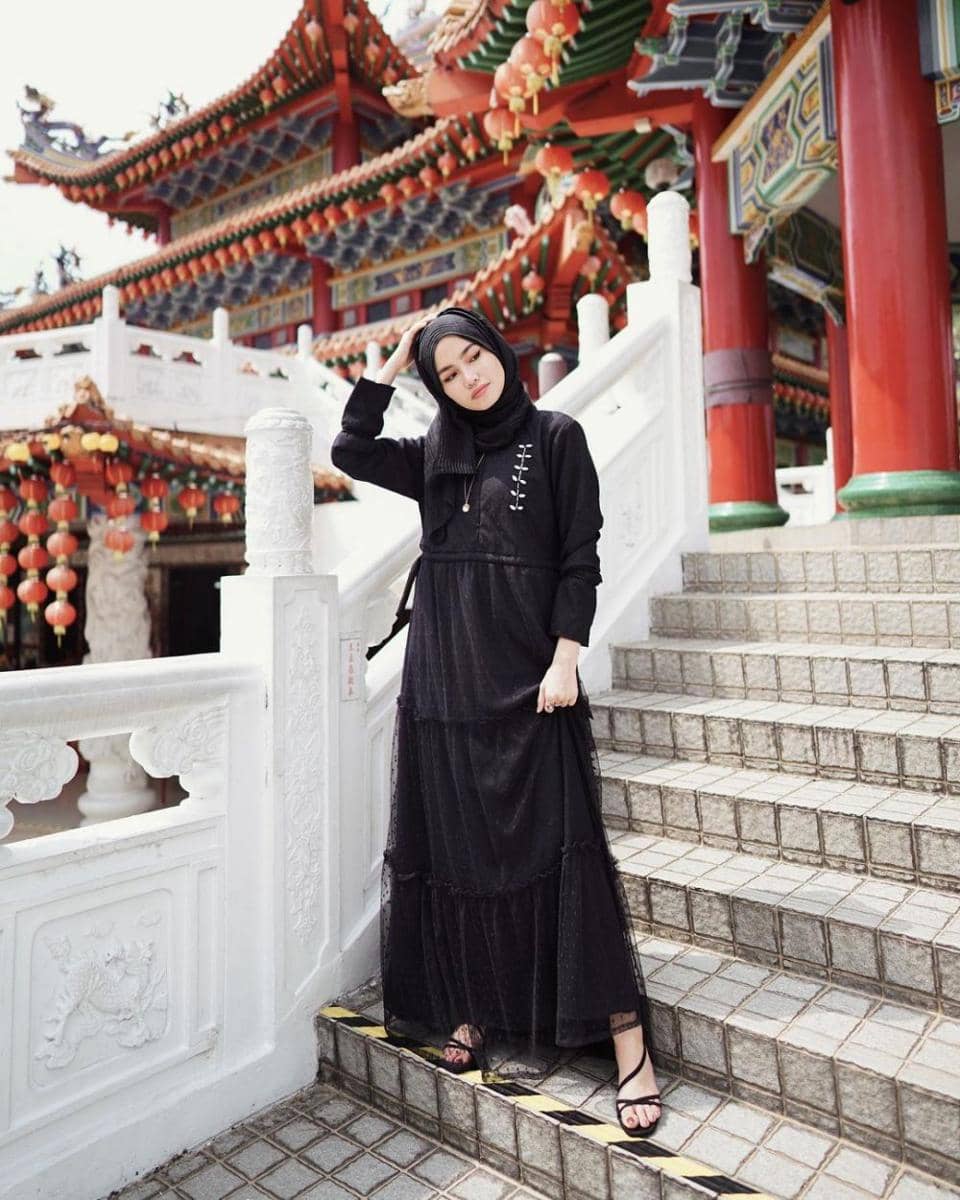 inspirasi outfit cewek mamba ala sashfir (instagram.com/sashfir)