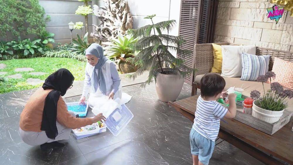 potret rumah ibunda Irish Bella (youtube.com/aishtv2019)