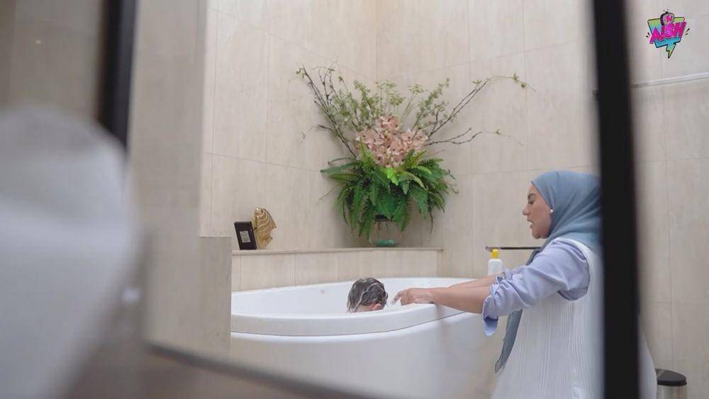 potret rumah ibunda Irish Bella (youtube.com/aishtv2019)