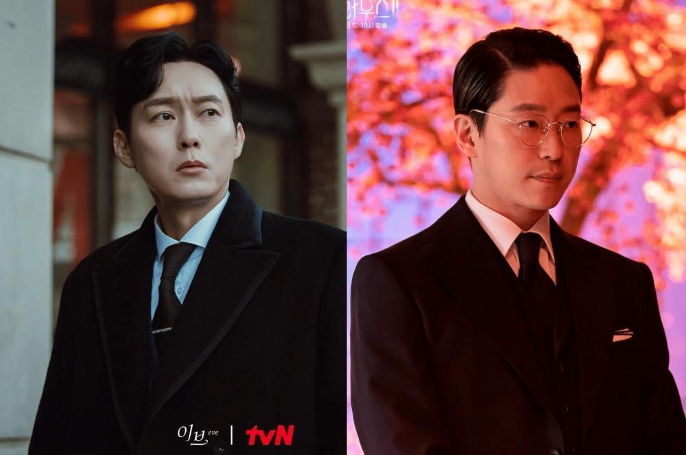 Park Byung Eun di drama Eve (instagram.com/tvn_drama) | Uhm Ki Joon di drama The Penthouse (instagram.com/sbsdrama.official)