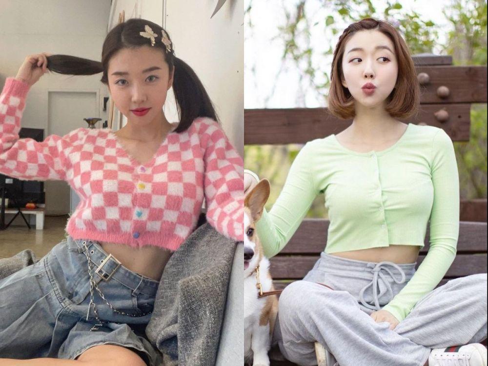9 Inspirasi Outfit Cewek Kue ala Sunny Dahye, Colorful dan Ceria!