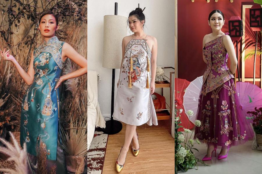 11 Inspirasi Cheongsam ala Danny Satriadi, Cocok buat Sangjit!
