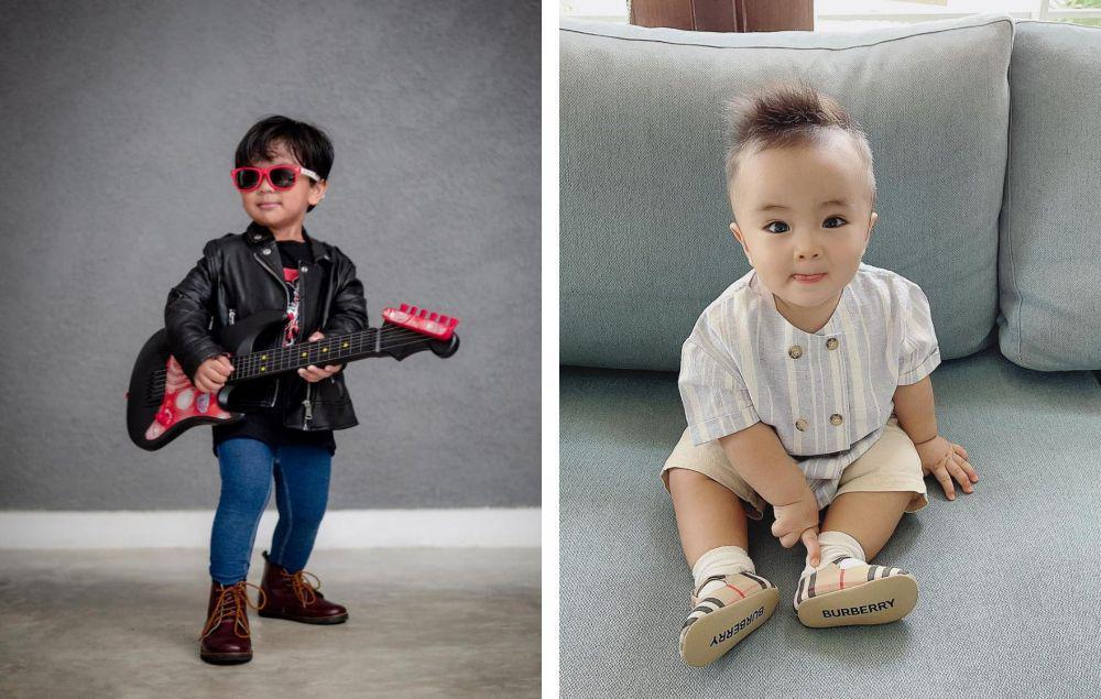 potret anak artis (instagram.com/tantrisyalindri | instagram.com/abercio_mikaelmoza_samudra)