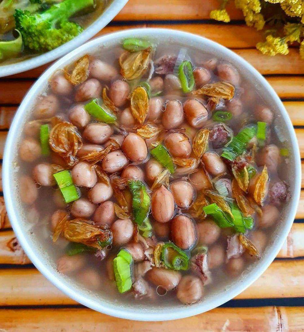 potret sup kacang tanah(instagram.com/resepmasaktradisional)
