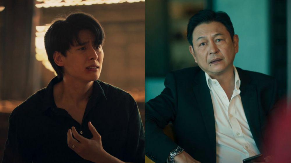 Na Naphat dan Kob Songsit dalam cuplikan serial KinnPorsche. (dok. iQIYI/KinnPorsche The Series)
