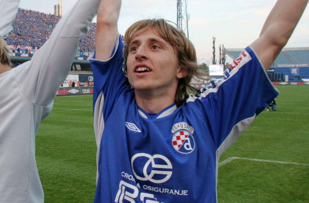 Luka Modric saat membela Dinamo Zagreb. (twitter.com/FTalentScout)