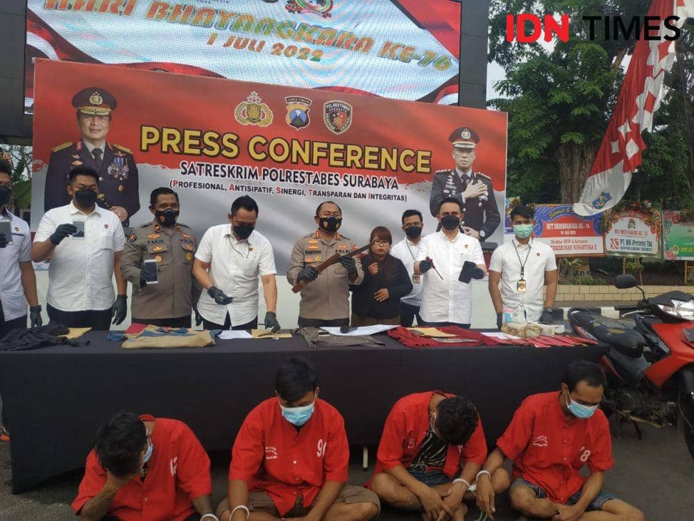 Awas! Begal Motor di Surabaya Incar Pengendara Sendirian