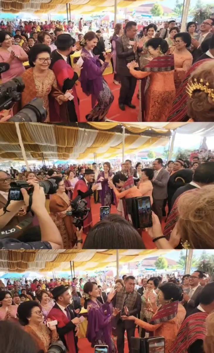 potret pernikahan Theresia, adik ipar Judika (gntinamefry)