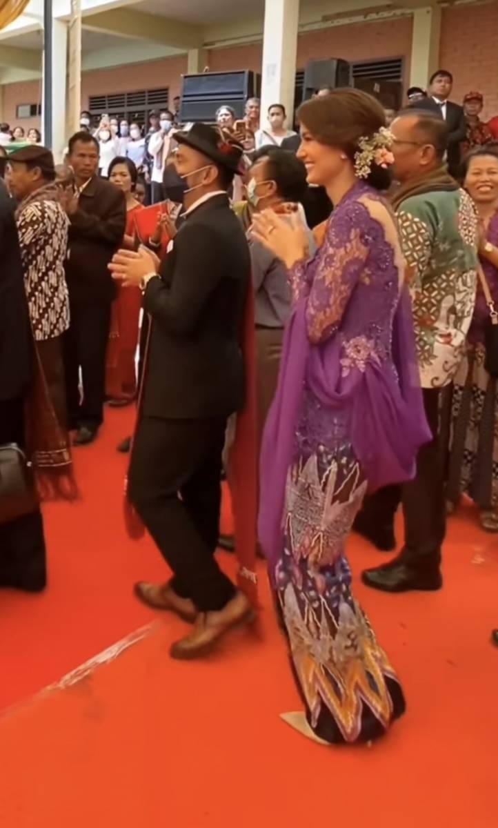 potret Judika di pernikahan adik iparnya (instagram.com/judikadumafamily)