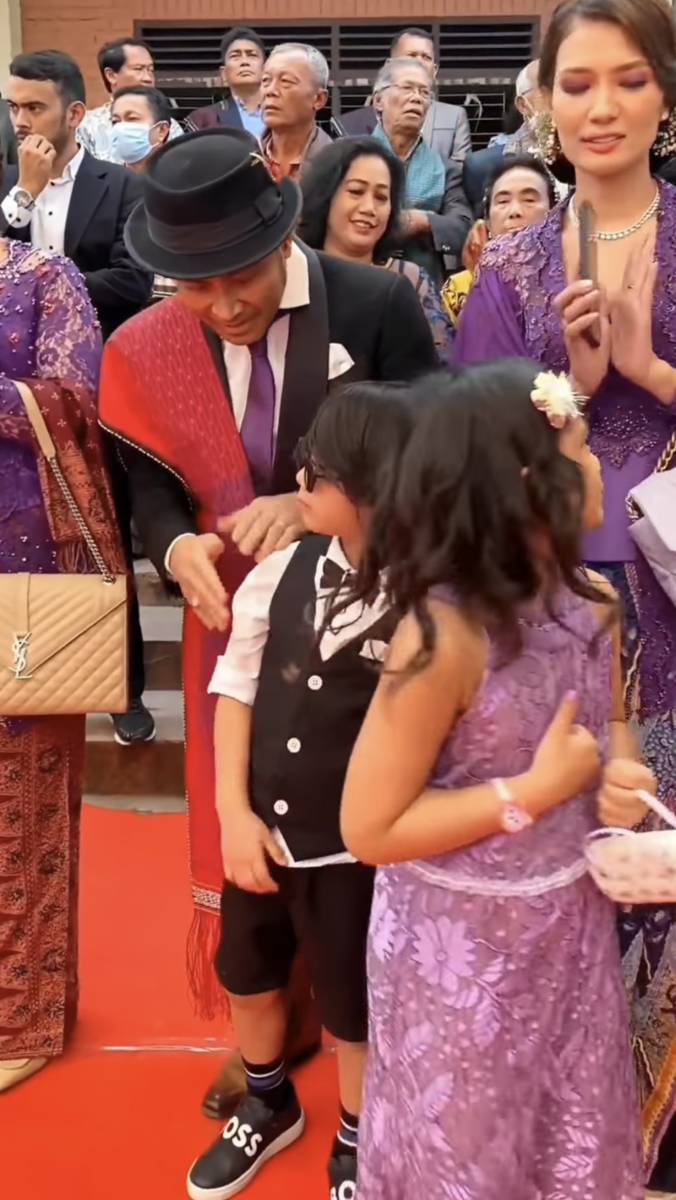 potret Judika di pernikahan adik iparnya (instagram.com/judikadumafamily)