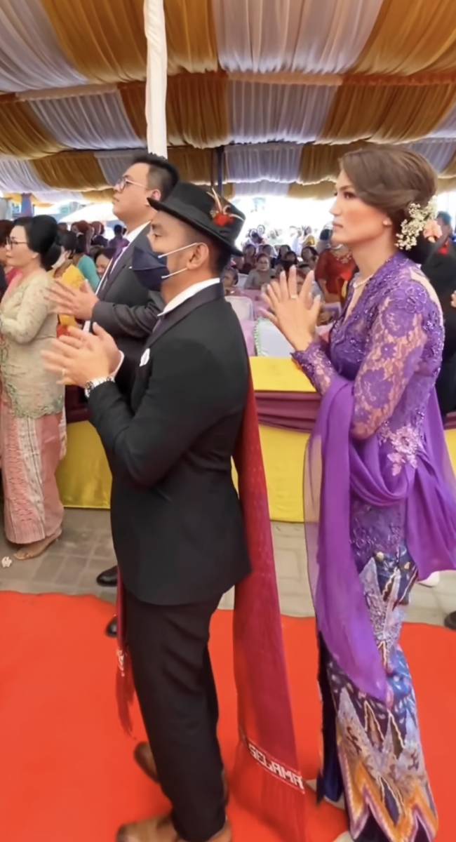 potret Judika di pernikahan adik iparnya (instagram.com/judikadumafamily)