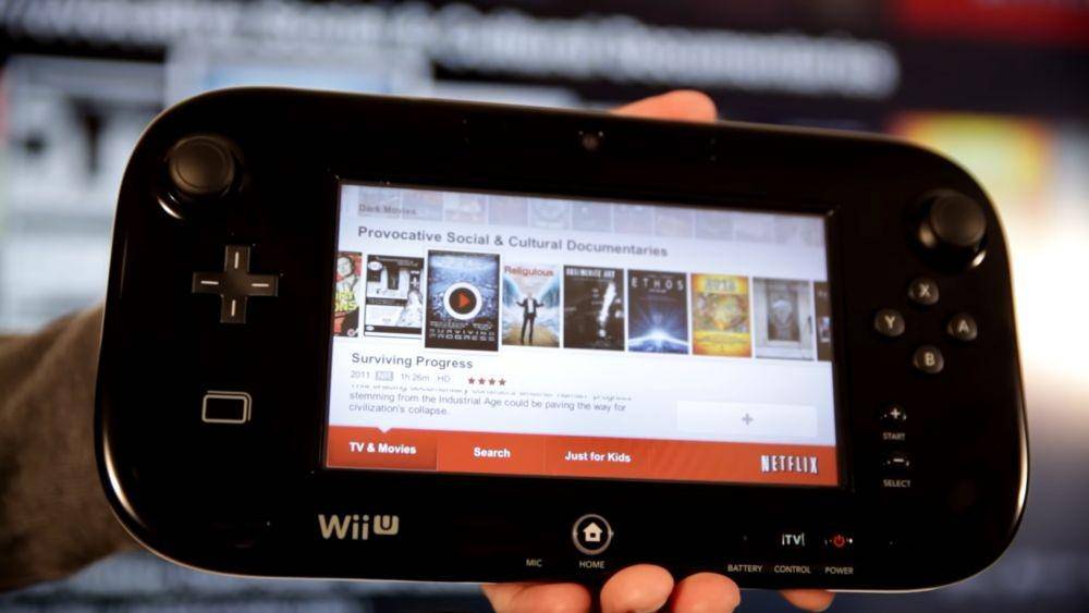 Netflix di sistem Wii U (siliconera.com)