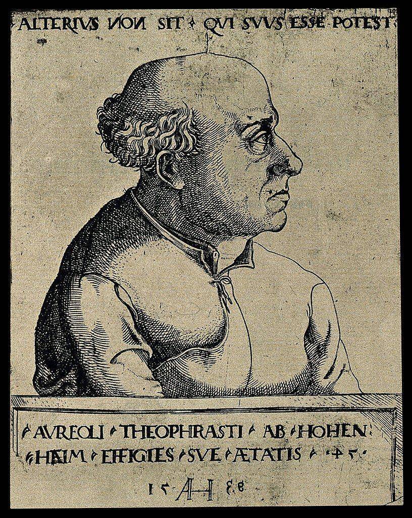 Lukisan diri Paracelsus. (wikimedia.org)