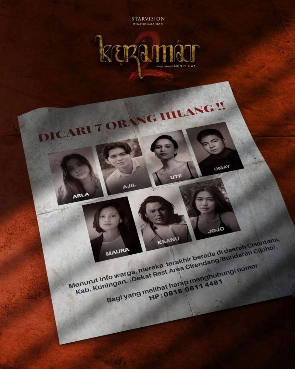 film Keramat 2 (instagram.com/montytiwa)