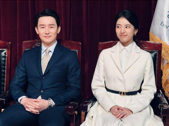 Kim Jun Han dan Suzy di balik layar drama Anna (instagram.com/junhan__kim)