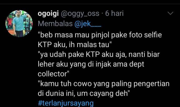 terlanjur sayang (twitter.com/ogoigi)