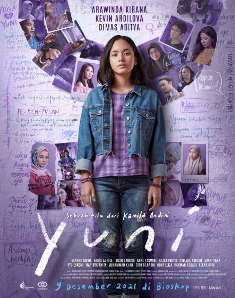 poster film "Yuni" (IMDb.com)