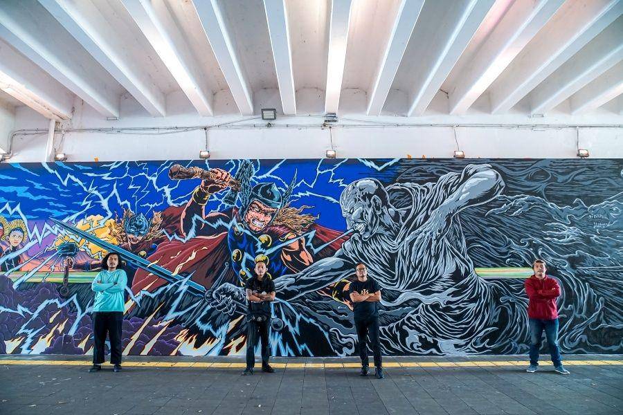 Kolaborasi Spesial Bersama Para Talenta Kreatif, Terinspirasi Dari Marvel Studios’ “Thor: Love and Thunder” (dok. Disney Indonesia)