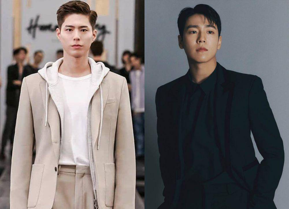 kolase foto kemiripan Park Bo Gum dan Lee Hyun Woo (https://www.instagram.com/parkb0gum/ ; https://www.instagram.com/netflixkr/)