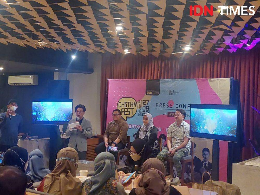 Promotor Chothafest 2022 di Jakarta, pada Rabu (6/7/2022) (IDN Times/Erfah Nanda)