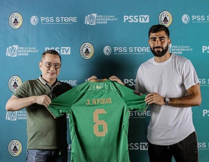 Pemain asing baru PSS, Jihad Ayoub. Instagram/pssleman