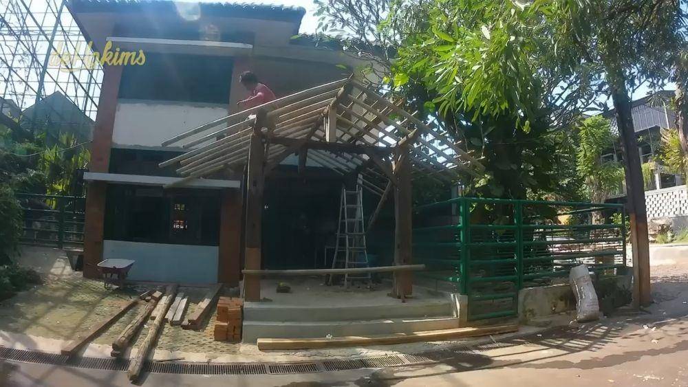 potret kandang sapi kurban Irfan Hakim (youtube.com/dehakims)