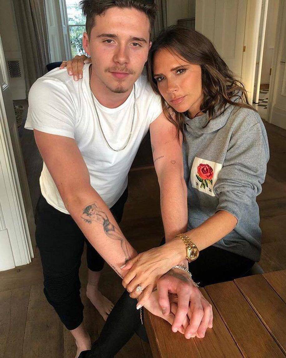 Victoria Beckham dan Brooklyn Beckham (instagram.com/victoriabeckham)