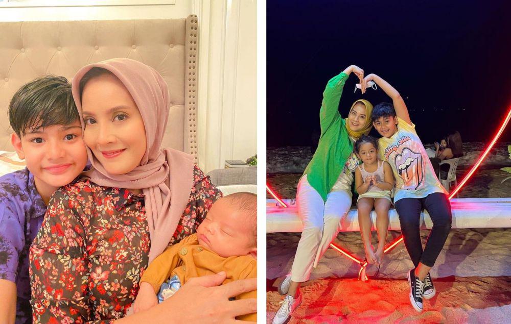 9 Potret Kebersamaan Elma Theana dan Keponakan, Akrab bak Anak Sendiri