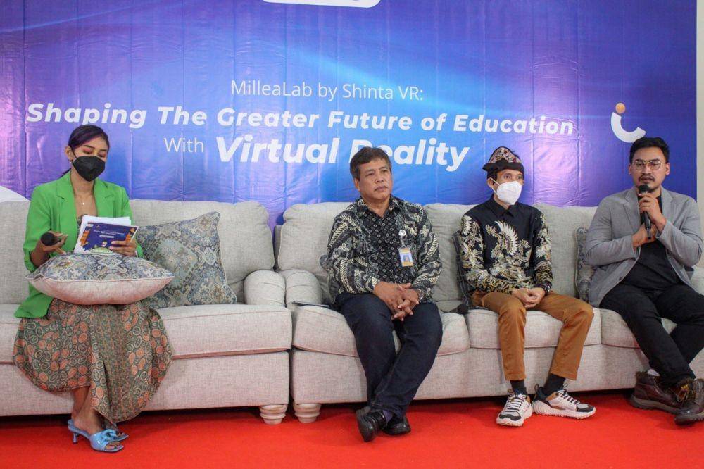 ilustrasi acara peluncuran Individual License MilleaLab (dok. Shinta VR)