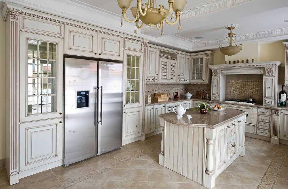 desain dapur monokrom (bestonlinecabinets.com)