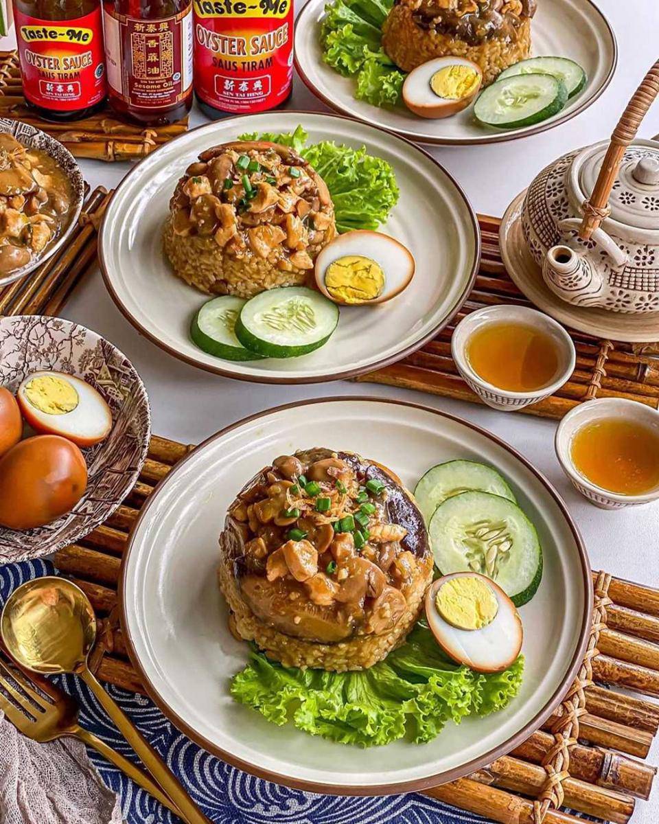 Ilustrasi nasi tim (instagram.com/linagui.kitchen)