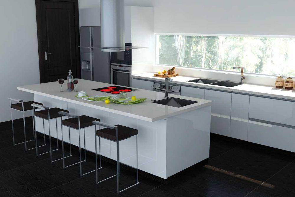 desain dapur monokrom (medium.com)