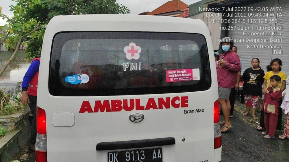 Penemuan orok di wilayah hukum Polsek Denpasar Barat. (Dok. IDN Times / istimewa)