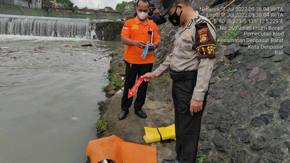 Orok Laki-laki Mengambang di Tukad Badung Denpasar, Lahir Prematur
