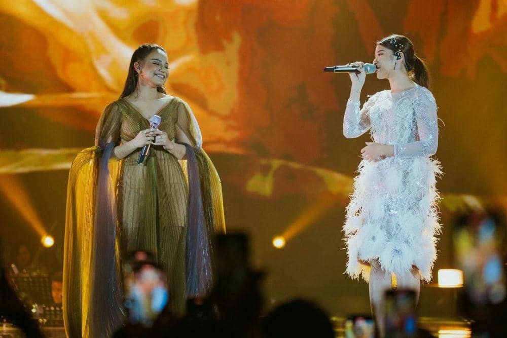 9 Potret Tiara Andini Duet Bareng Rossa, Next Diva Indonesia!