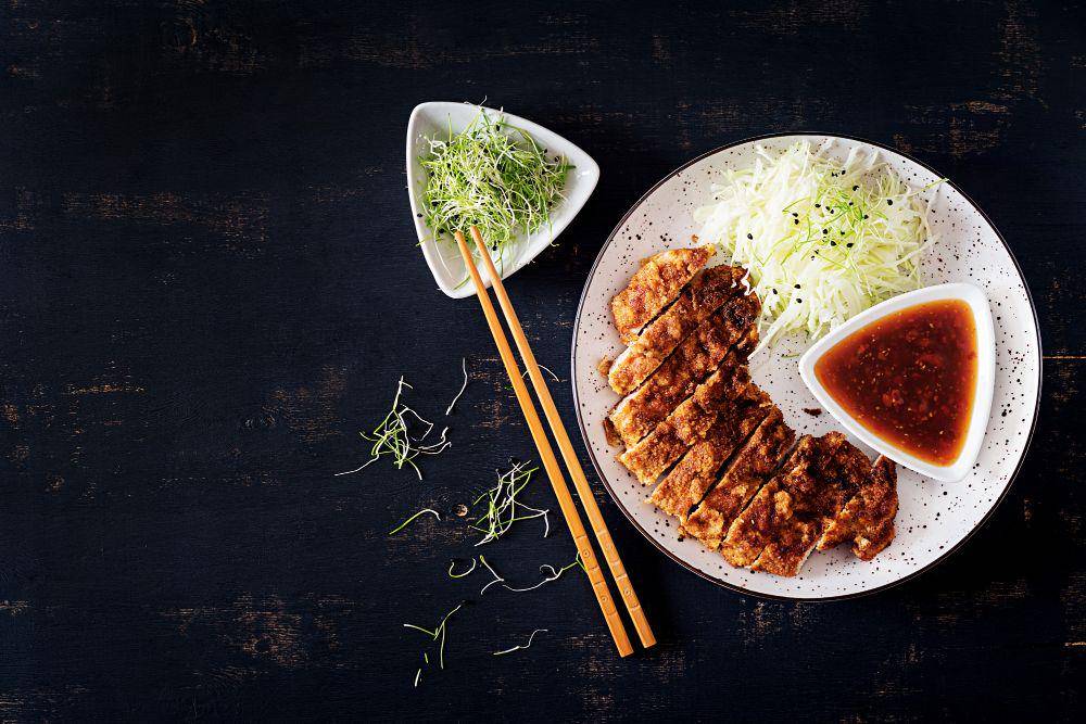 ilustrasi chicken katsu ala Kimukatsu (freepik.com/timolina)
